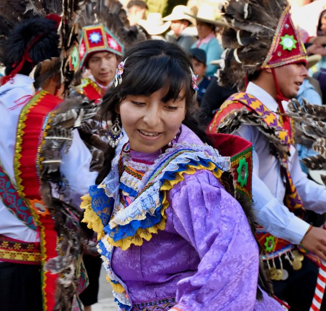 Danza Los Indios Fieles en la plaza de armas